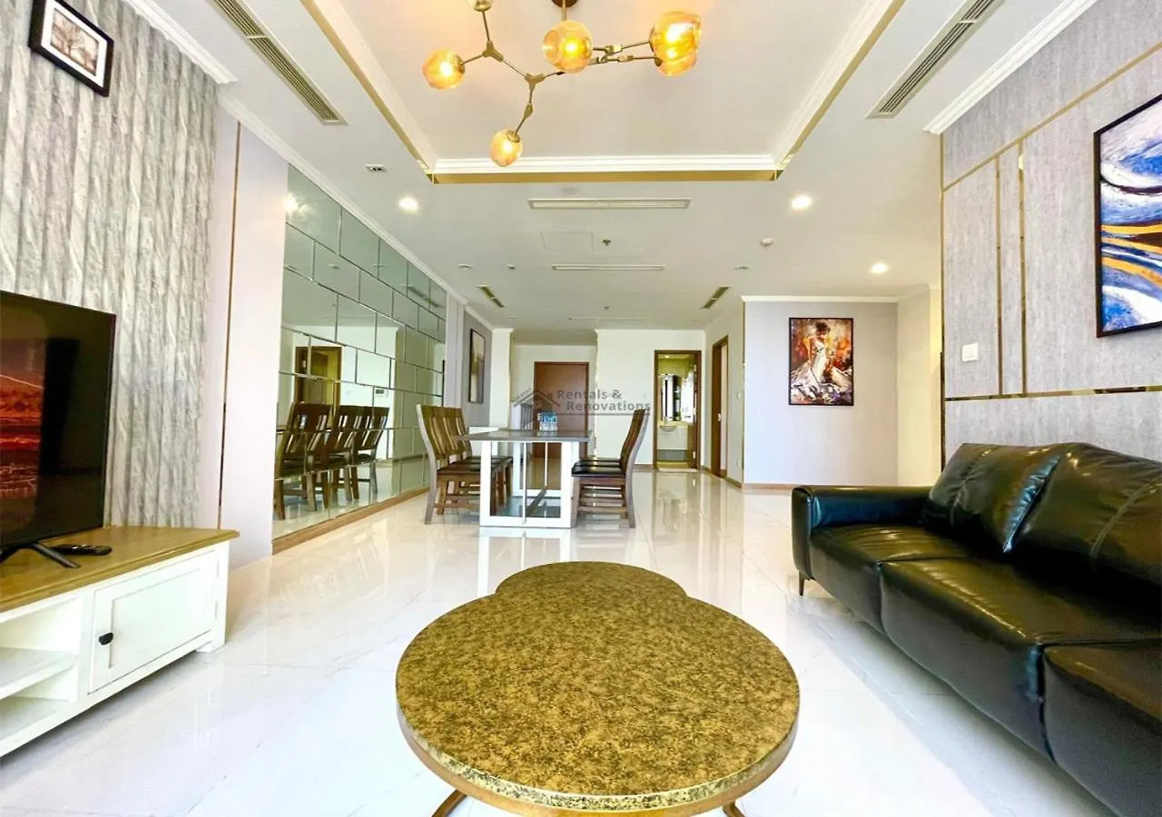 The Vinhomes Central Park Apartments - The Buildings Surrounding Landmark 81 Ho Chi Minh City