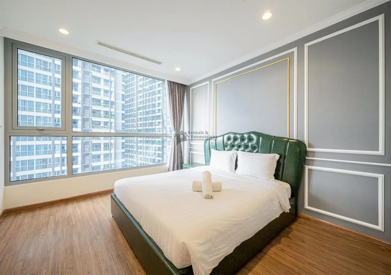 The Vinhomes Central Park Apartments - The Buildings Surrounding Landmark 81 Ho Chi Minh City Vietnam