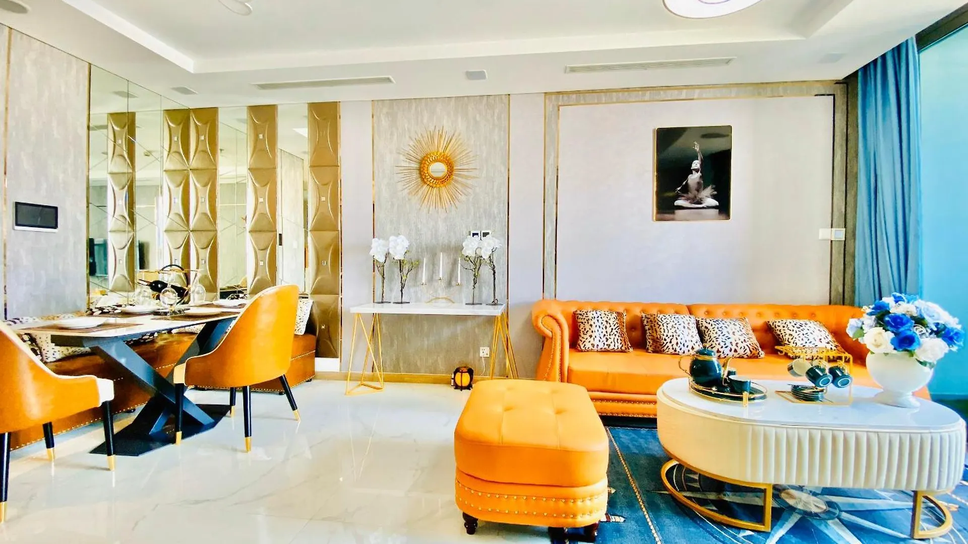 The Vinhomes Central Park Apartments - The Buildings Surrounding Landmark 81 Ho Chi Minh City Vietnam